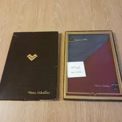 Mario Valentino ハンカチ グレー 赤