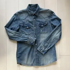 ナノユニバース デニムシャツ