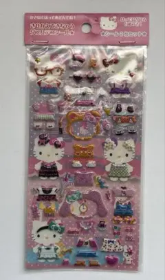 ハローキティ ダブルデコシール 平成レトロ
