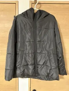 COMME CA ISM ポリエステル タフタ 中綿 フードブルゾン