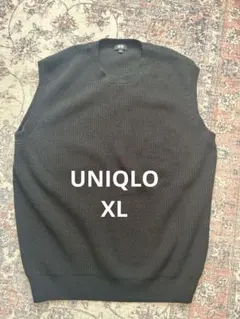 UNIQLO ブラック ベスト XL