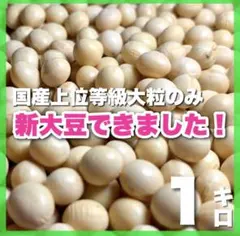 大豆1kg 秋田県産大豆リュウホウのサムネイル
