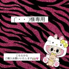 (´・・`)様専用ページ