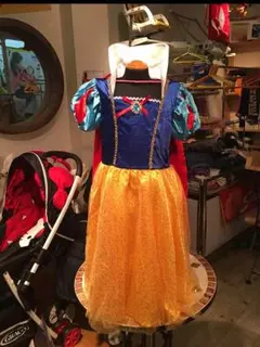 キッズ　ハロウィン　白雪姫コスプレ☆110-120cm