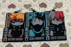 ヒロアカ　ラバーキーホルダー