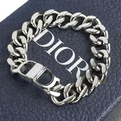 美品 ディオール DIOR CD ICON 喜平 チェーンリンク ブレスレット