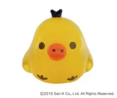 キイロイトリ　リラックマ　ガラスフィギュア　コレクタブル　キャラクター　置物