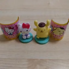 チョコエッグ　サンリオキャラクターズ　ポムポムプリン ハローキティ