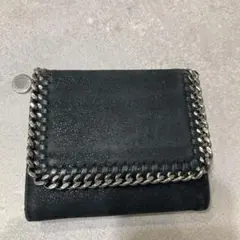 Stella McCartney 三つ折り財布 黒　ヴィンテージ正規品