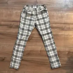 ブランシェス　チェック柄 ロングパンツ 140cm