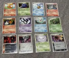 初期物人気ポケモンカードゲーム(1ED 5プロモ１)含む12枚セット