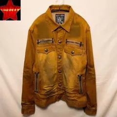 DAILY NEWS デニムジャケット Gジャン デニムシャツ ヴィンテージ加工