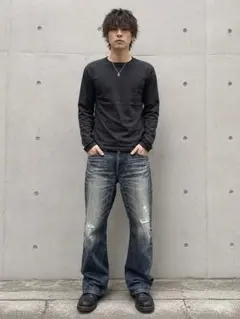 EDWIN 503 3D デニムパンツ 立体裁断 32インチのサムネイル
