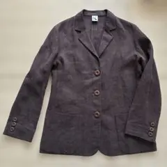 K OF KRIZIA 麻　リネン　ジャケット 40のサムネイル