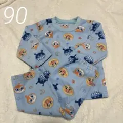 アンパンマン バイキンマン ドキンちゃん ベビーパジャマ フリース もこもこ