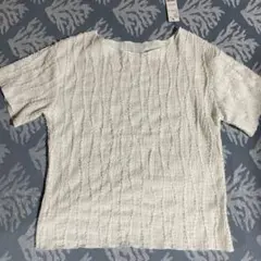 カットソー　フリンジジャガード半袖 LAKOLEのサムネイル