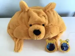 【ディズニーランド プーさん ファンキャップ&サングラス