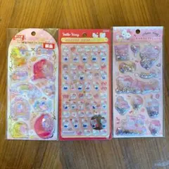 サンリオ キティ ボンボンドロップミニ　ウォーターシール　 キラキラカプセル