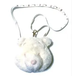 東京ディズニーランド くまのプーさん パスケース 小物入れ 白 もこもこ