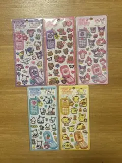 国内正規品　平成はっぴーフォン　サンリオ　5種セット