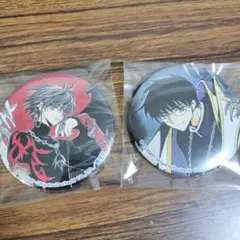 ツバサ　くじ引き堂限定　缶バッジ　ファイ・D・フローライト① CLAMP 『ツバサクロニクル』 ファイ・D・フローライト 缶バッジ