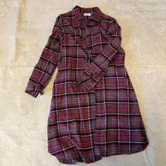 レプシィム　ロングシャツワンピース　レディース　Lサイズ