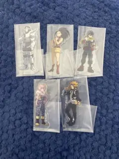 僕のヒーローアカデミア　一番くじ　アクリルスタンド　5点