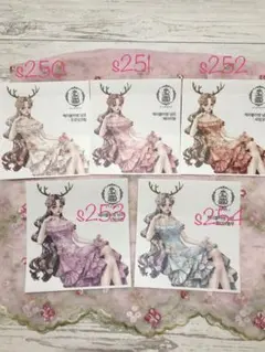 海外ステッカー♡cream peach様♡〈1枚¥100〉組合せ自由♪