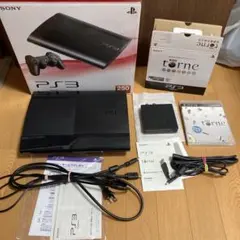 PS3 CECH-4000B 250GB 本体 torne付き ブラック