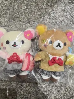 新品 リラックマストア限定 ぶらさげぬいぐるみ JK 制服 ギャル