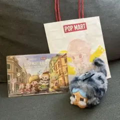 POP MART グレー 青 クライベイビーキャッツ