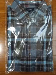メンズシャツLLサイズ　半袖シャツ　チェック