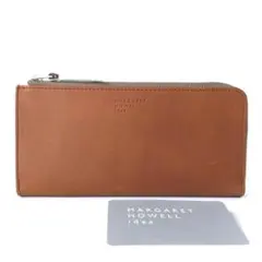 【新品】マーガレットハウエル✨チャリオット✨L字ファスナー長財布 キャメルのサムネイル