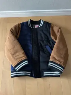 FOキッズ配色ブルゾン♡スタジャン