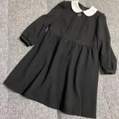 新品未使用　ショパンドゥ　長袖ワンピース 黒130