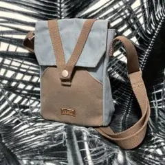 L.L.Bean ミニ ショルダーバッグ コットンキャンバス サコッシュ