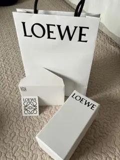 LOEWE ショップ袋とボックス・封筒のセット