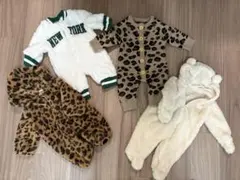 ベビー用アウター ロンパース 4点セットのサムネイル