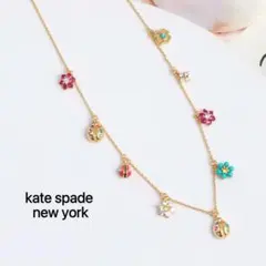 ケイトスペード　てんとう虫　花　ネックレスのサムネイル