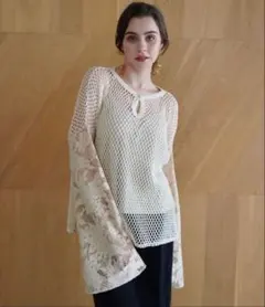 カットソー(長袖/七分) Acka  flare sleeve ami tops 2026年最新】acka flare sleeve ami topsの人気アイテム - メルカリ