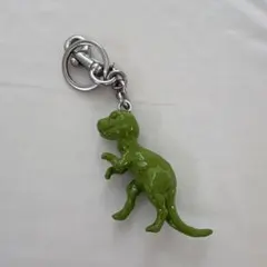 今期コーチCOACH 恐竜T-Rex バッグチャーム キーホルダー グリーン