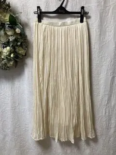 SIMPLICITE（シンプリシテェ）プリーツロングスカート