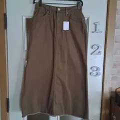 AMERICAN HOLIC ブラウン デニムスカート 新作タグ付き