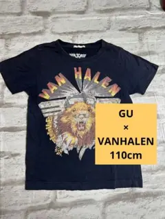 GU VAN HALEN ライオンロゴプリントTシャツ 110cm 6