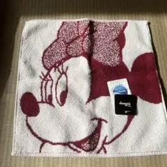ディズニー　タオルハンカチ　ミニーマウス