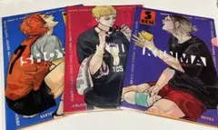 ハイキュー 最強ジャンプ 2025年7月号 ガシャ クリアファイル 全種セット