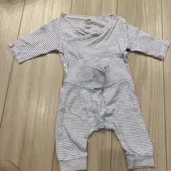 H&M オーガニックコットン ストライプ 2M
