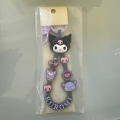 サンリオキャラクター大賞　クロミ　ラバーコードキーホルダー