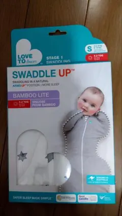 【新品未開封】ラブツリー　スワドルアップ　バンブーライト　Sサイズ　夏