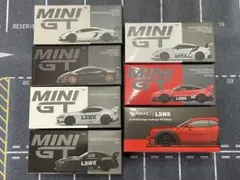 minigt TARMAC リバティーウォーク ミニカー 7台セット 1/64
